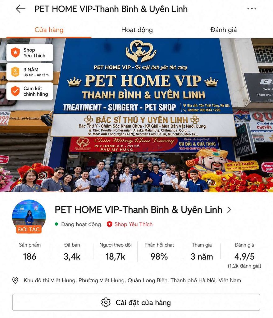 Đàn Vip Xuất Chuồng -Nhận Cọc 1 Triệu- Bao Ship. Mua bán Chó tại Quận Ngô Quyền Hải Phòng được đăng bởi Lâm Bình Moto hình 1