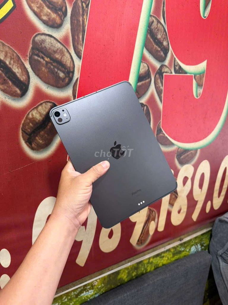 Apple iPad Pro M4 256GB Xám. Mua bán Máy tính bảng tại Quận Bình Thạnh Tp Hồ Chí Minh được đăng bởi Hoàng Giang hình 1