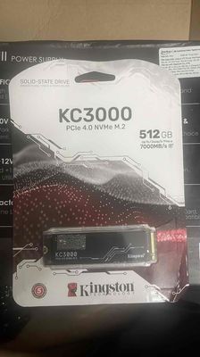 SSD nvme Gen 4 kingston KC3000 mới