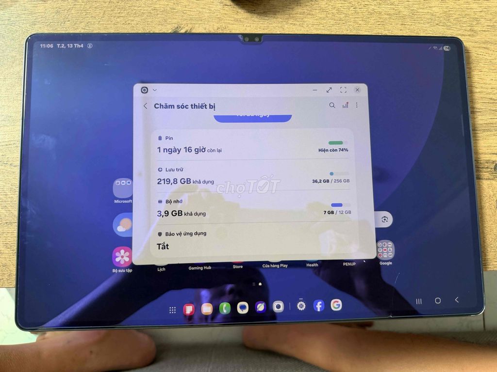 Samsung S9 Ultra 12GB/256GB Xám. Mua bán Máy tính bảng tại Quận 12 Tp Hồ Chí Minh được đăng bởi Hoàng hình 1