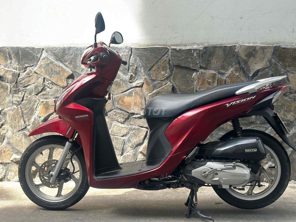 Honda Vision 2016 màu Đỏ. Mua bán Xe máy tại Quận 10 Tp Hồ Chí Minh được đăng bởi Hoang sang hình 3
