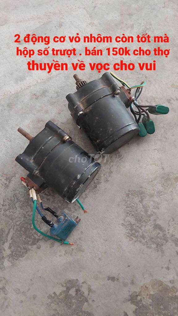 Động cơ điện Nhôm 220V Đen cần bảo dưỡng. Mua bán Đồ chuyên dụng, Giống nuôi trồng tại Huyện Quỳ Hợp Nghệ An được đăng bởi Luc hình 1