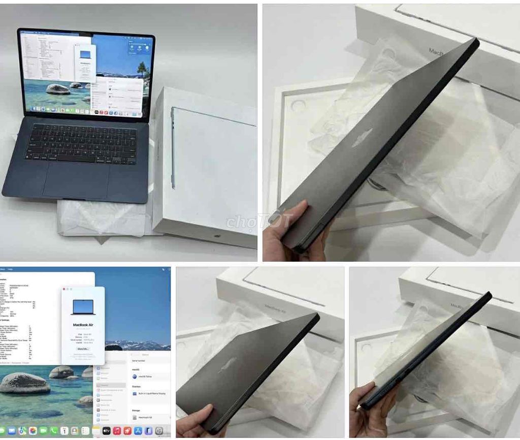 Apple Macbook Air M2 15 inch Xám. Mua bán Laptop tại Quận Thanh Xuân Hà Nội được đăng bởi quỳnh chi hình 1