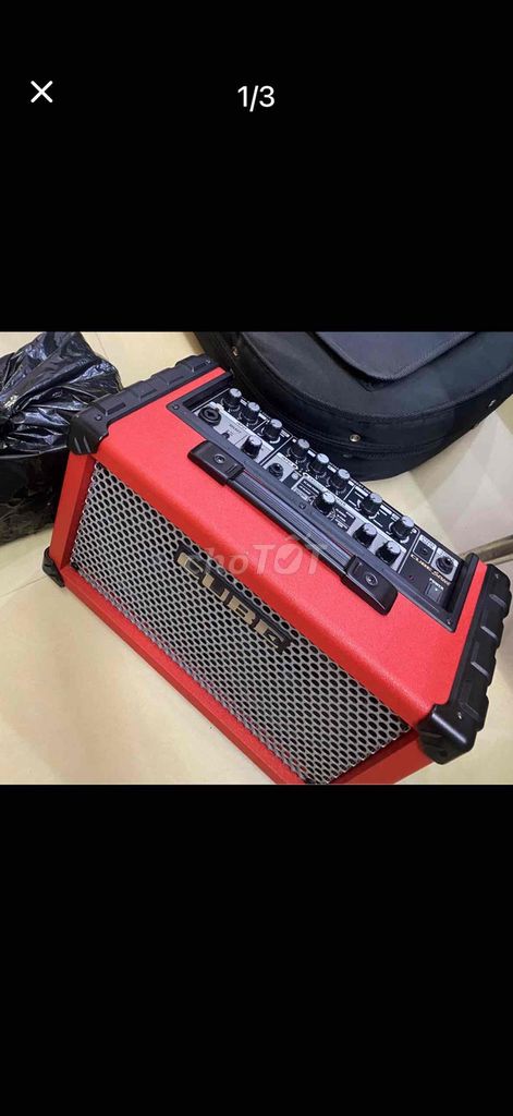 Loa Roland Cube Street Đỏ. Mua bán Tivi, Âm thanh tại Quận 10 Tp Hồ Chí Minh được đăng bởi A hai  hình 1