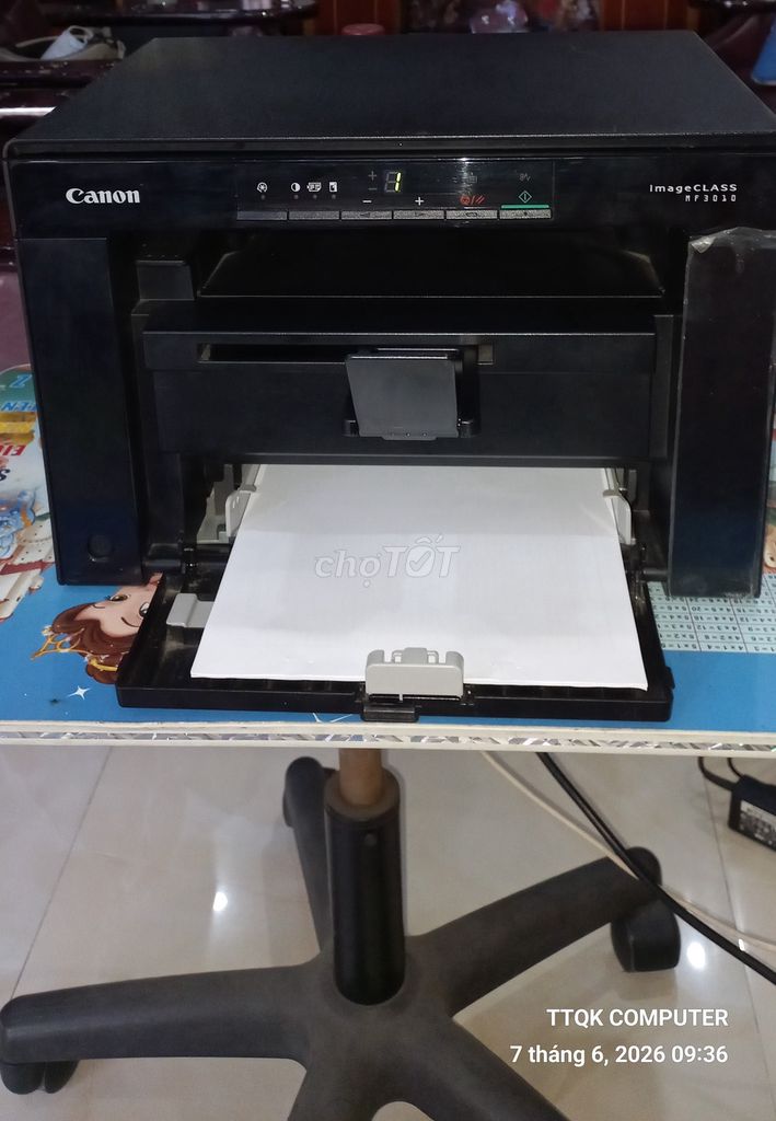 Máy in Canon imageCLASS MF3010 Đen (Cũ). Mua bán Đồ dùng văn phòng tại Quận Liên Chiểu Đà Nẵng được đăng bởi Nguyễn Quốc Toản hình 1