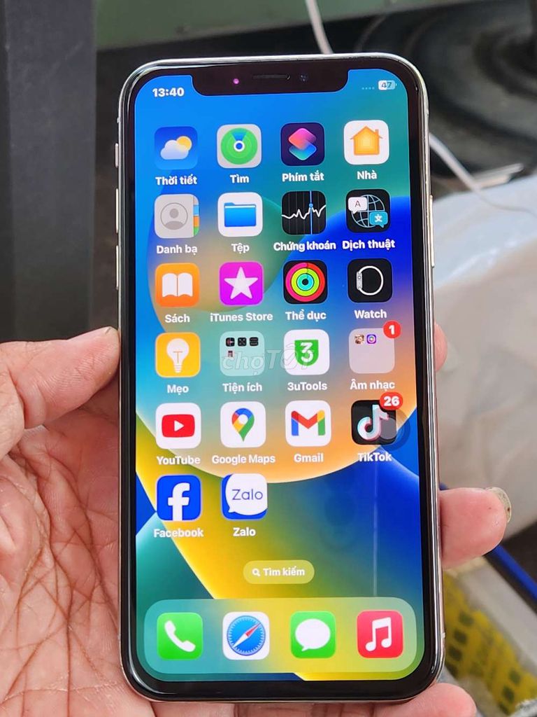 Iphone xs 64g quốc tế đẹp 98%