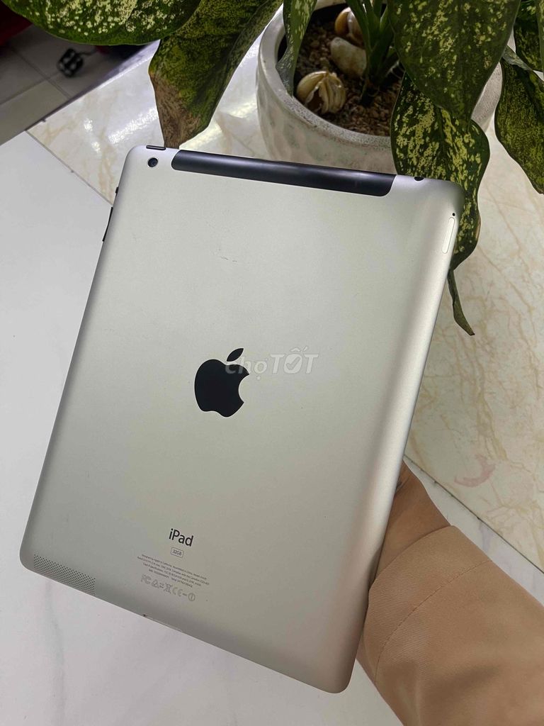 ipad 3 32G.Sử dụng sim 3G,iCloud ẩn ,zin đẹp 99%. Mua bán Máy tính bảng tại Quận Gò Vấp Tp Hồ Chí Minh được đăng bởi Máy chính hãng và đẹp giá rẻ  hình 2