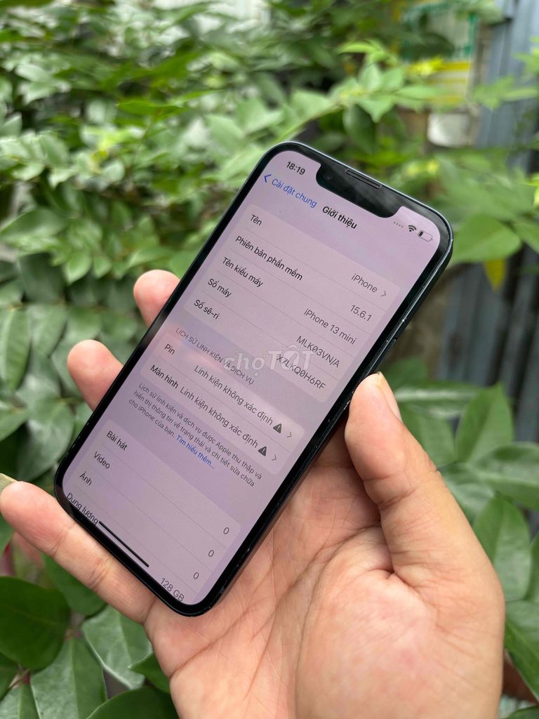 Apple iPhone 13 mini 128GB Đen. Mua bán Điện thoại tại Huyện Bình Chánh Tp Hồ Chí Minh được đăng bởi Lâm mobiphone hình 1