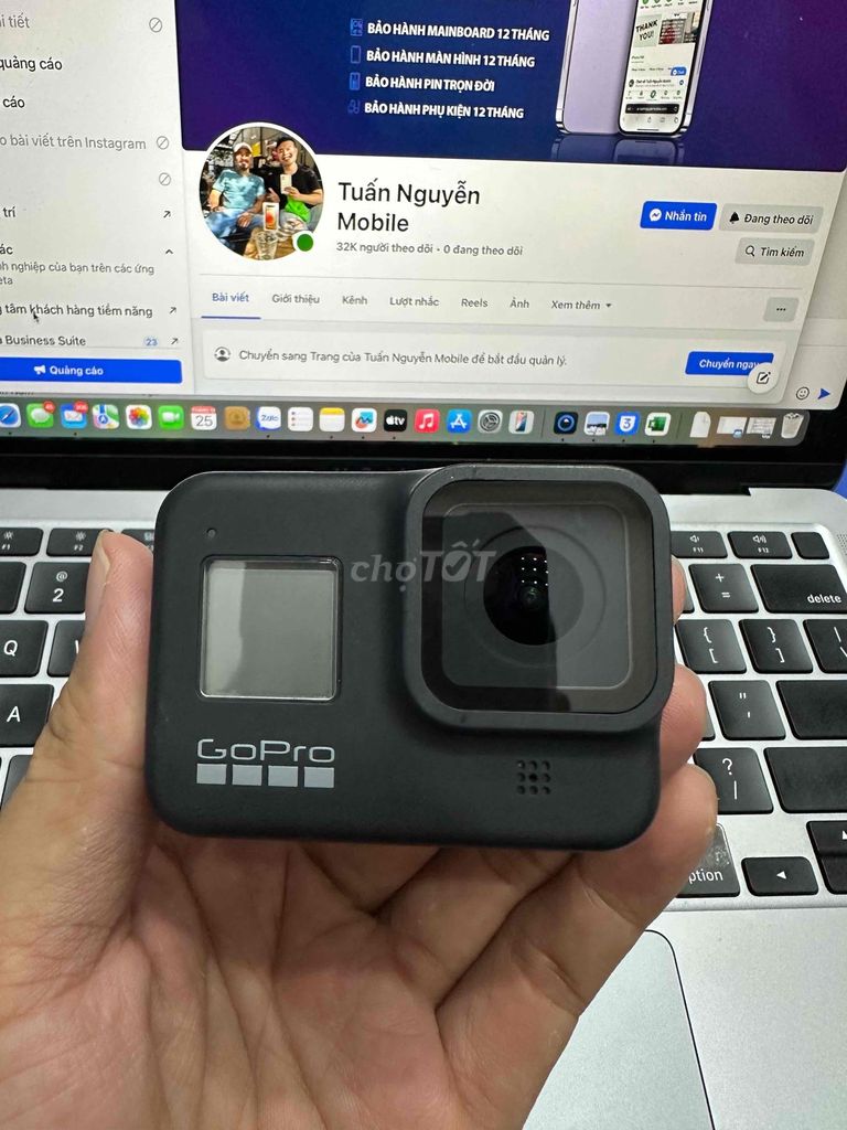 Gopro 8 zin đẹp giá rẻ