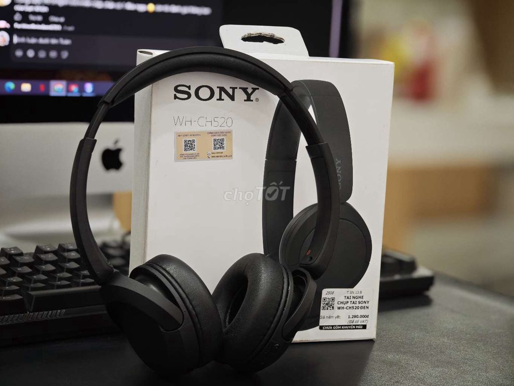 Tai nghe chụp tai Sony WH-CH520 Đen Đã sử dụng. Mua bán Tivi, Âm thanh tại Quận Ninh Kiều Cần Thơ được đăng bởi Nguyễn Toàn hình 1