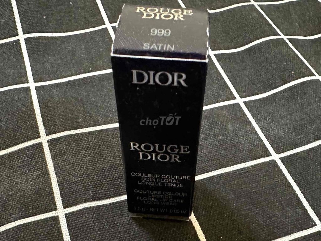 Son lì Dior Rouge Dior 999 Đỏ Nữ. Mua bán Phụ kiện thời trang khác tại Quận Tân Phú Tp Hồ Chí Minh được đăng bởi Phuong Chau hình 1