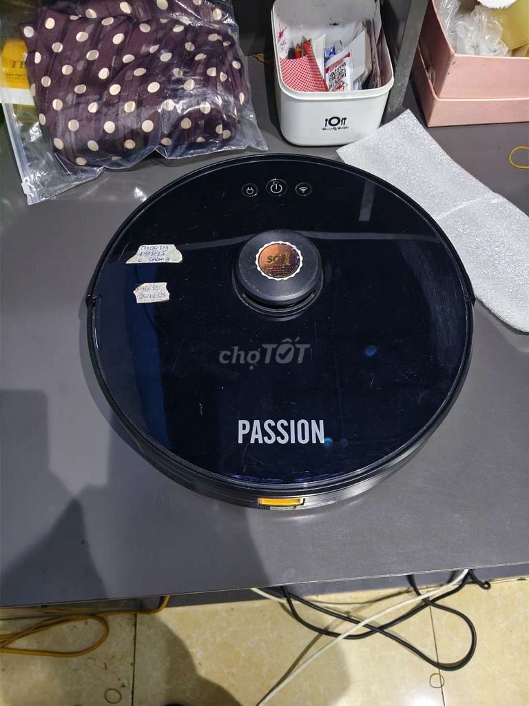 Robot hút bụi Passion Đen. Mua bán Nội thất, đồ gia dụng khác tại Thành phố Thanh Hóa Thanh Hóa được đăng bởi Nguyễn Dăng Dương hình 1