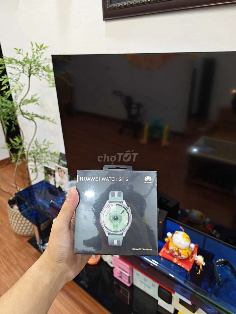 Huawei GT6 Xanh 46mm Mới. Mua bán Thiết bị đeo thông minh tại Huyện Gia Lâm Hà Nội được đăng bởi Nhật Hải hình 1