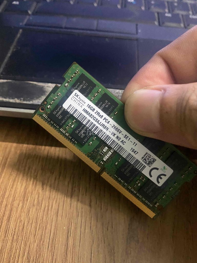 Ram Skhynix 16G ddr4 Bus 2666mhz BH 6 tháng