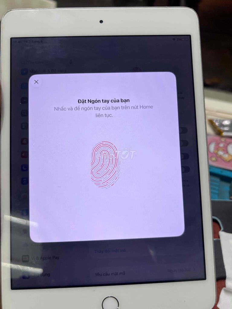Apple iPad Mini 5 64GB Bạc 99%. Mua bán Máy tính bảng tại Thành phố Biên Hòa Đồng Nai được đăng bởi Nam nhi hình 1