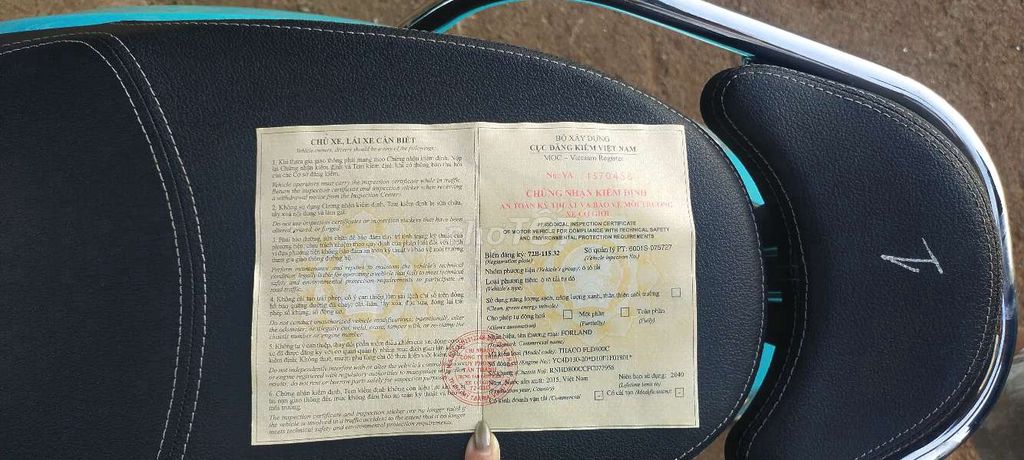 Ben 7t7. Mua bán Xe tải, xe ben tại Huyện Châu Đức Bà Rịa - Vũng Tàu được đăng bởi Quyen Nguyen hình 8