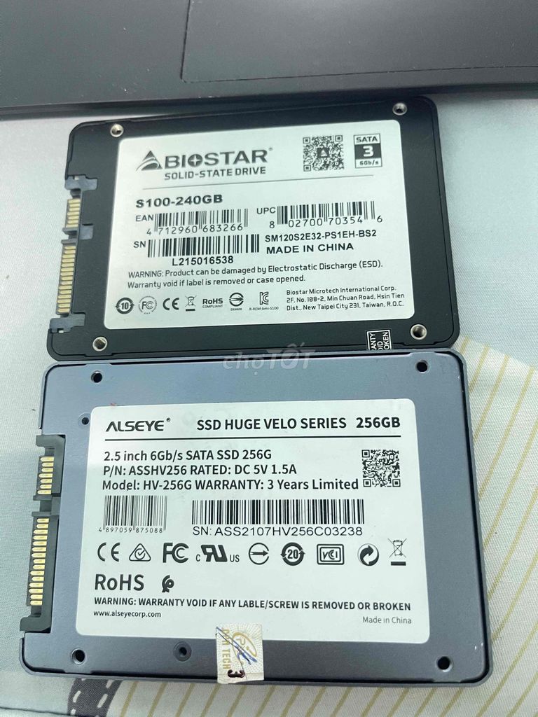 Ổ cứng SSD Biostar 240GB đã sử dụng. Mua bán Linh kiện (RAM, Card...) tại Huyện Hòa Thành Tây Ninh được đăng bởi Nguyễn hình 1