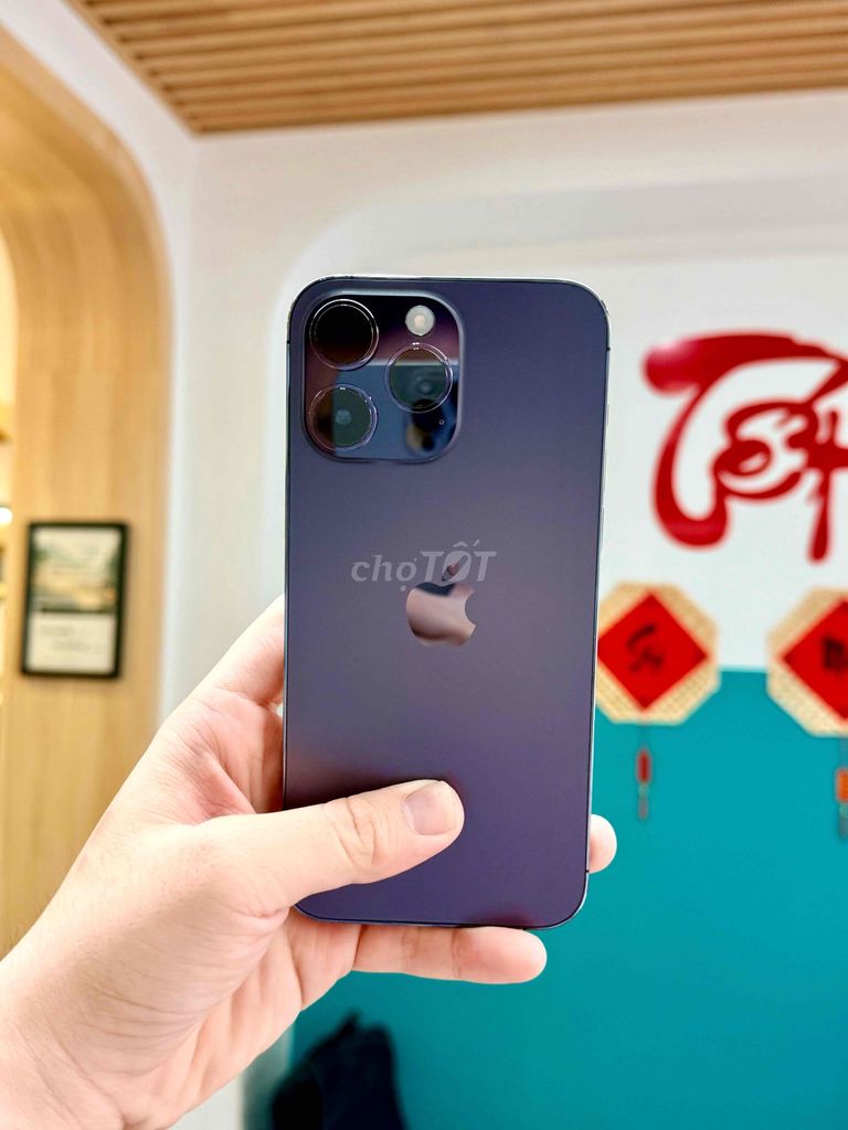 Apple iPhone 14 Pro Max 128GB Tím - GÓP NỢ XẤU. Mua bán Điện thoại tại Quận 5 Tp Hồ Chí Minh được đăng bởi Dinh Thoai Store hình 1