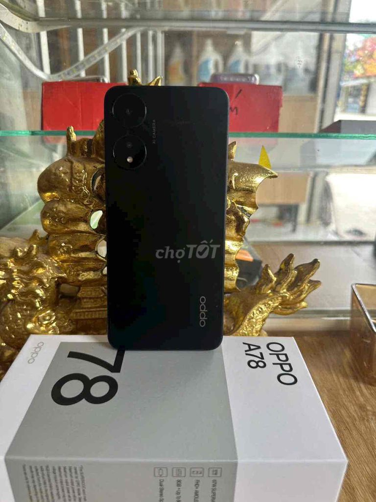 Oppo A78 5G 8GB 256GB Đen. Mua bán Điện thoại tại Thành phố Thuận An Bình Dương được đăng bởi Trần Mạnh hình 1