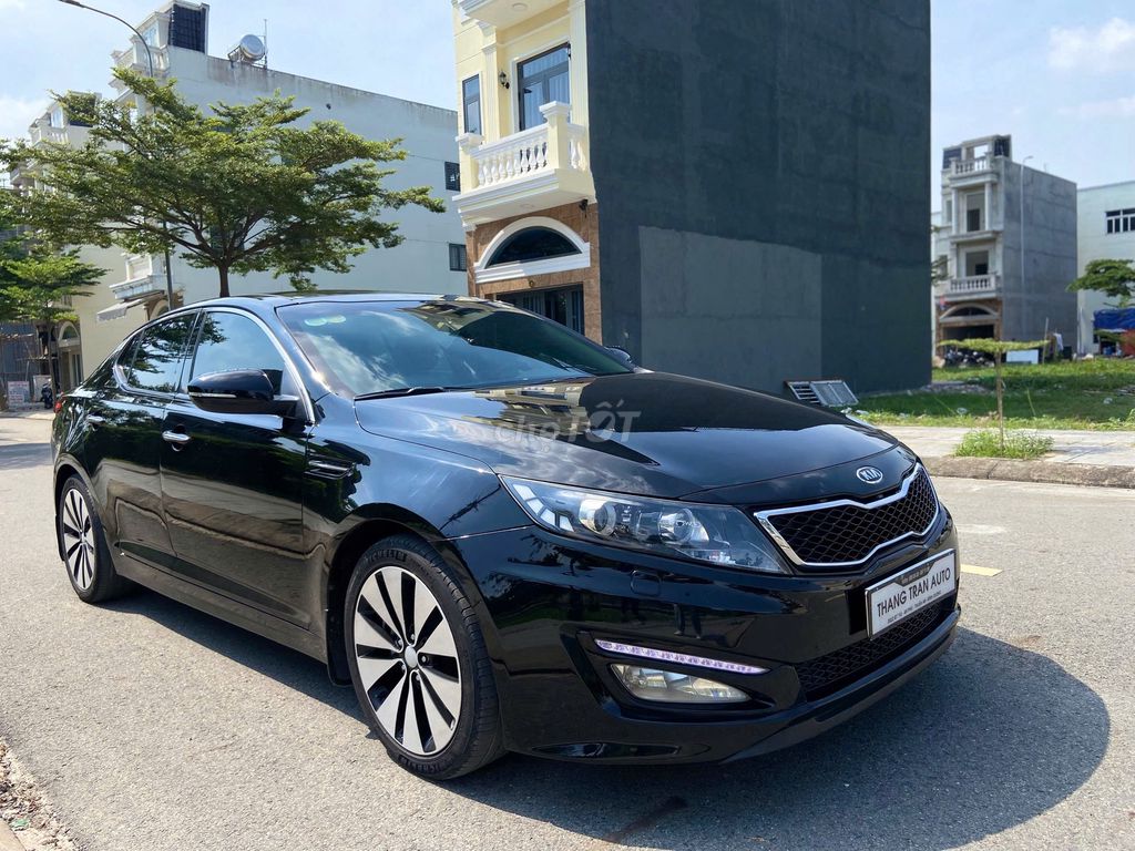 Kia Optima 2012 màu đen. Mua bán Ô tô tại Thành phố Thuận An Bình Dương được đăng bởi Thắng Trần Auto hình 3