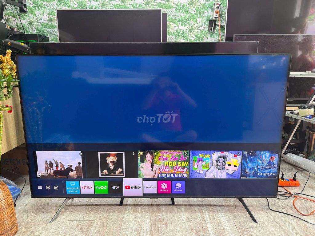 Tivi Samsung 65 Inch 65Q65TAK 65 inch 4K Giọng Nói. Mua bán Tivi, Âm thanh tại Quận Bình Tân Tp Hồ Chí Minh được đăng bởi Điện Tử Kiên Cường hình 1