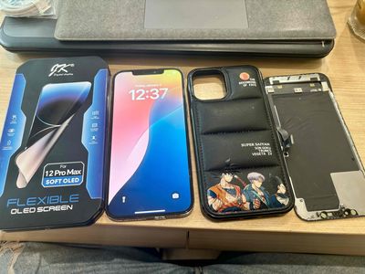iphone 12 pro max 128gb lock grey đẹp 98% p100%. Mua bán Điện thoại tại Quận Long Biên Hà Nội được đăng bởi Đức