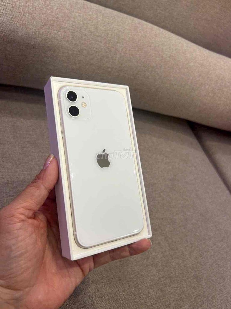 iphone 11-256gb trắng qtế mỹ pin100 zin áp suất. Mua bán Điện thoại tại Quận 3 Tp Hồ Chí Minh được đăng bởi Nam Á Mobile hình 1