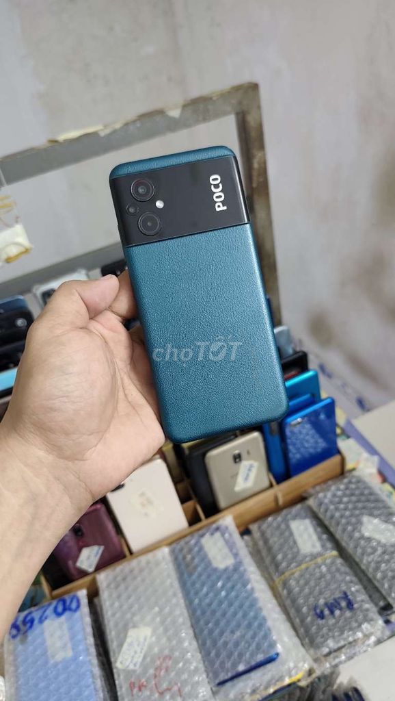 Xiaomi POCO M5, ram 5gb, pin 6000, NFC. Mua bán Điện thoại tại Quận Gò Vấp Tp Hồ Chí Minh được đăng bởi A LONG   nhận thanh toán THẺ TÍN DỤNG hình 1