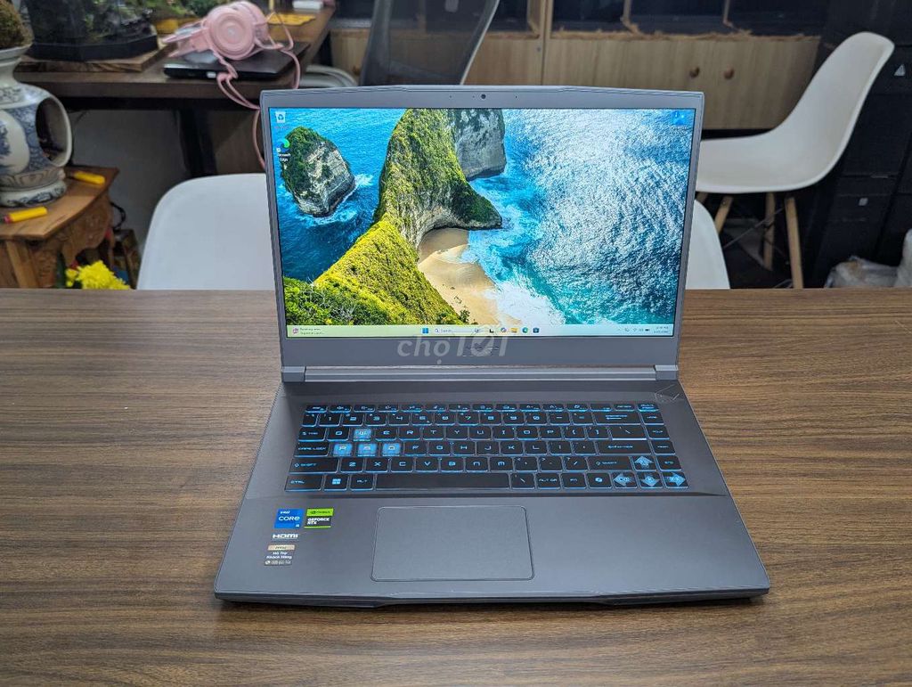 MSI Thin 15 B13UC I5-13420H/16GB/512GB RTX 3050. Mua bán Laptop tại Thành phố Thuận An Bình Dương được đăng bởi LAPTOP VŨ PMV  hình 1