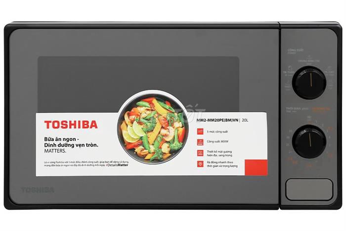 Lò vi sóng Toshiba 20 lít Đen. Mua bán Bếp, lò, đồ điện nhà bếp tại Thành phố Trà Vinh Trà Vinh được đăng bởi Lê Tấn Duy hình 1