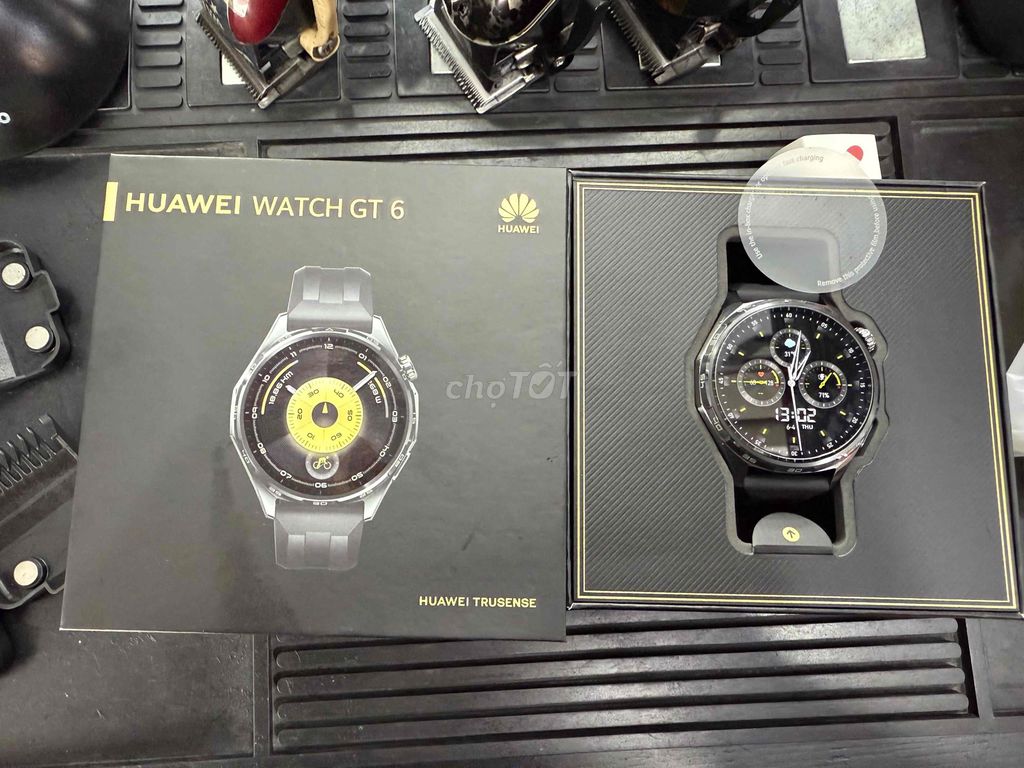 Huawei GT 6 46mm Đen. Mua bán Thiết bị đeo thông minh tại Quận 8 Tp Hồ Chí Minh được đăng bởi Danh Nguyen hình 1