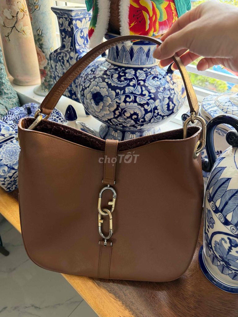 Túi xách Furla Nữ Da thật Nâu. Mua bán Túi xách tại Quận Ngô Quyền Hải Phòng được đăng bởi Thuỷ Trương hình 1