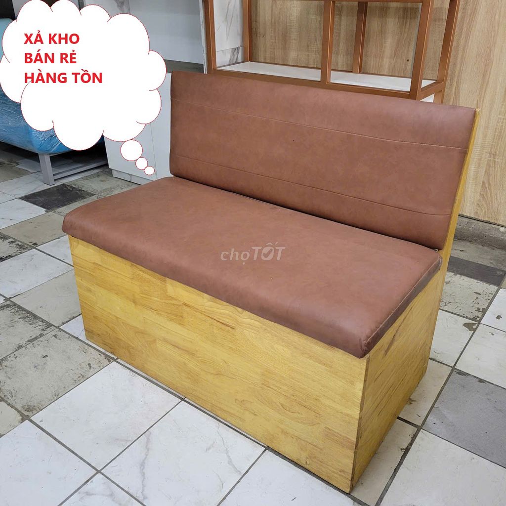 Ghế băng Gỗ Da Hiện đại Phòng khách,sofa cafe đẹp. Mua bán Bàn ghế tại Quận Gò Vấp Tp Hồ Chí Minh được đăng bởi Shop Nội thất Phú Nhàn hình 1