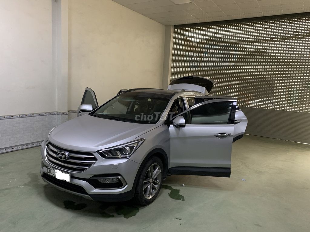 Bán xe santafe màu Bạc Đk2017,Máy dầu bản đặc biệt. Mua bán Ô tô tại Huyện Thạch Thất Hà Nội được đăng bởi KHAC DONG hình 5