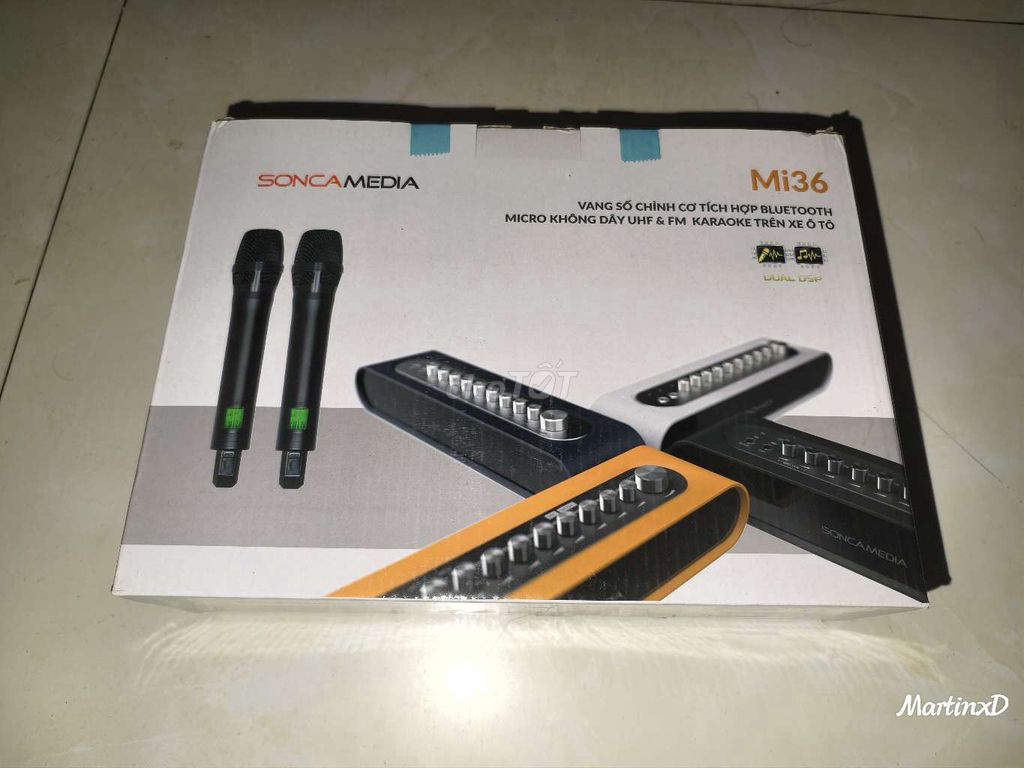Micro karaoke Acnos Mi36 Bluetooth UHF FM. Mua bán Tivi, Âm thanh tại Huyện An Dương Hải Phòng được đăng bởi Đoàn Văn Dũng hình 1