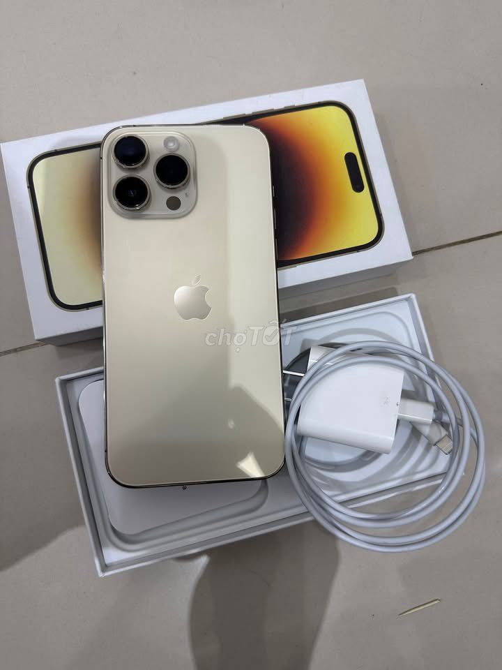 iPhone 14 Pro Max 256 Vàng Gold (chưa sửa chữa). Mua bán Điện thoại tại Quận Tân Bình Tp Hồ Chí Minh được đăng bởi Hoang Nam hình 1