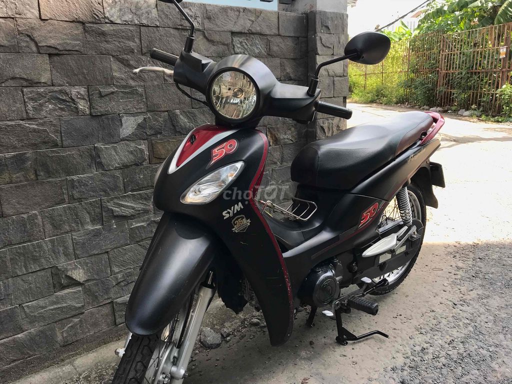 SYM Angela 2018 50cc Đen Đỏ. Mua bán Xe máy tại Quận Bình Tân Tp Hồ Chí Minh được đăng bởi Lê Văn Khang hình 4