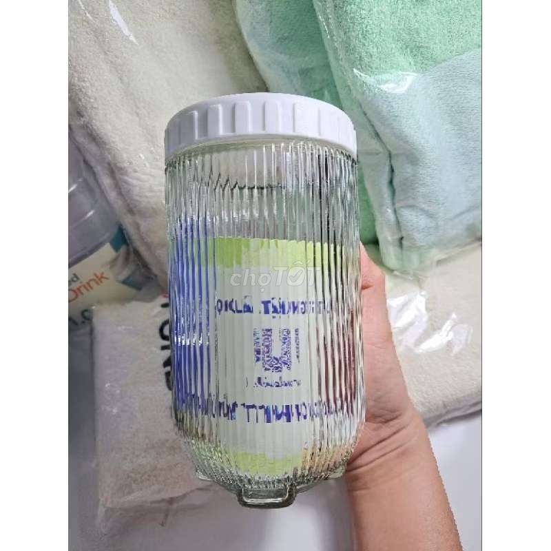 Hủ thủy tinh đựng gia vị 900ml hàng khuyến mãi U