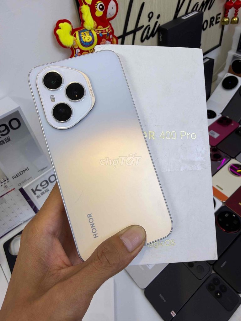 Honor 400 Pro 12GB 256GB Trắng. Mua bán Điện thoại tại Thành phố Thủ Đức Tp Hồ Chí Minh được đăng bởi Hải Nam Store hình 1
