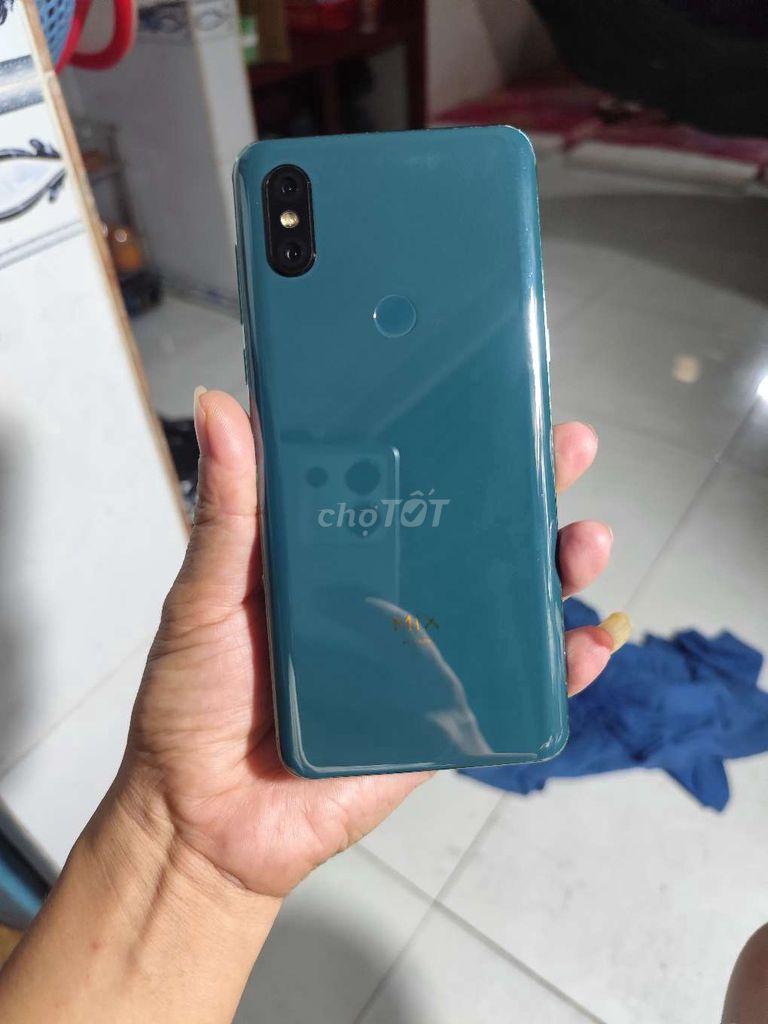 Xiaomi Mi Mix 3 128GB Xanh Đã sử dụng. Mua bán Điện thoại tại Thành phố Thuận An Bình Dương được đăng bởi Uy Tính Là Vàng  hình 1