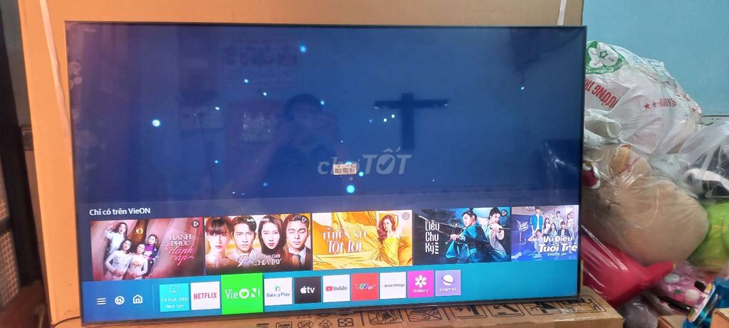 Smart Tivi QLED 55inch 4K giọng nói, mẫu 2020