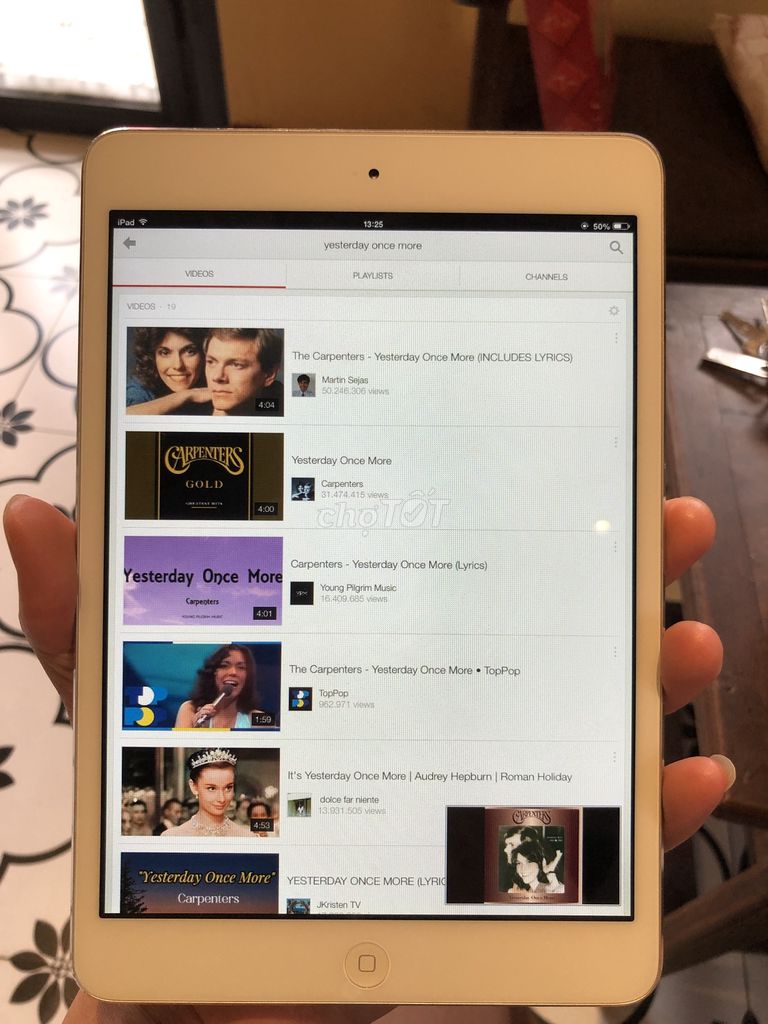 ipad mini1 mới 98-99% xem youtube mượt. Mua bán Máy tính bảng tại Quận Thanh Xuân Hà Nội được đăng bởi Han Tran hình 4