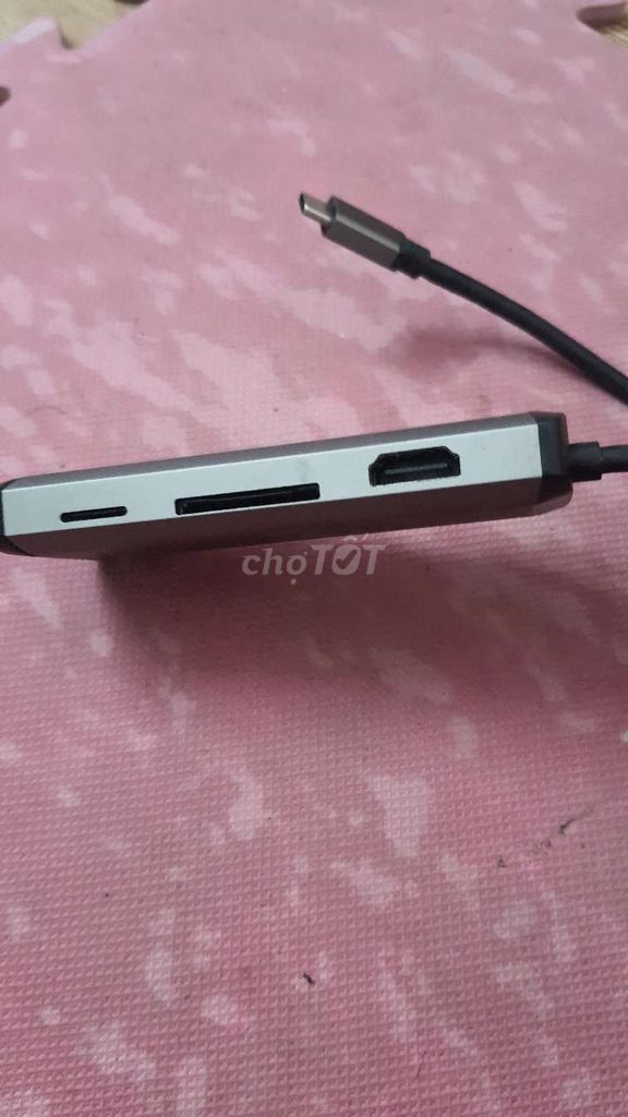 Bộ chuyển đổi HUB Type C 8 trong 1