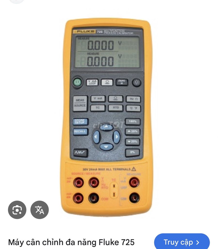 Máy cân chỉnh Fluke 725 Vàng. Mua bán Đồ chuyên dụng, Giống nuôi trồng tại Huyện An Dương Hải Phòng được đăng bởi Bùi Huy Duy hình 1