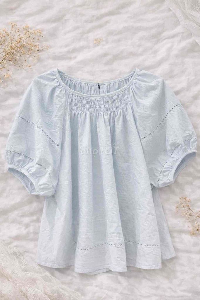 Áo babydoll nữ xanh nhạt size S. Mua bán Quần áo tại Quận Bình Thạnh Tp Hồ Chí Minh được đăng bởi Charmon hình 1
