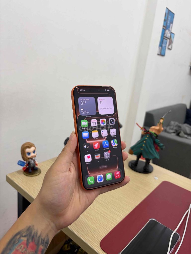 IPhone 17 Pro Max 256GB Like New Sạc 35L 3-2027. Mua bán Điện thoại tại Quận Cầu Giấy Hà Nội được đăng bởi Trung Kiên Trả Góp Bao Nợ Xấu hình 1