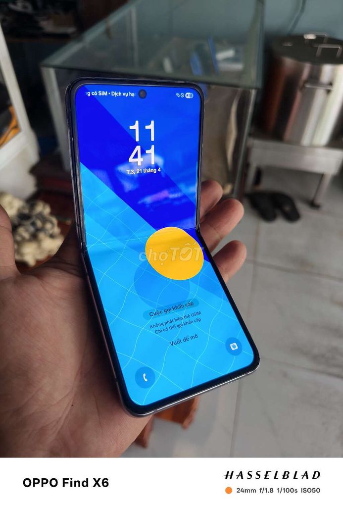 Samsung Galaxy Z Flip4 256GB Tím. Mua bán Điện thoại tại Huyện Phụng Hiệp Hậu Giang được đăng bởi Thanh Cần hình 1