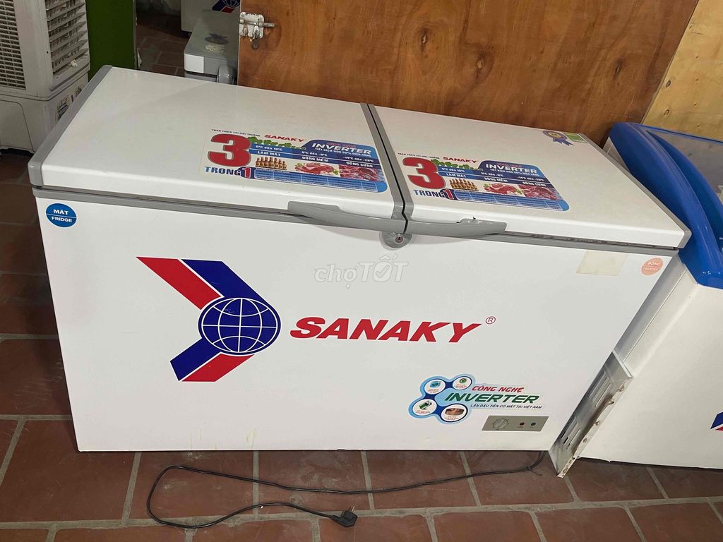 Tủ mát Sanaky Inverter 400 lít Trắng. Mua bán Tủ lạnh tại Quận Tân Phú Tp Hồ Chí Minh được đăng bởi cửa hàng thanh lý đồ cũ hình 1