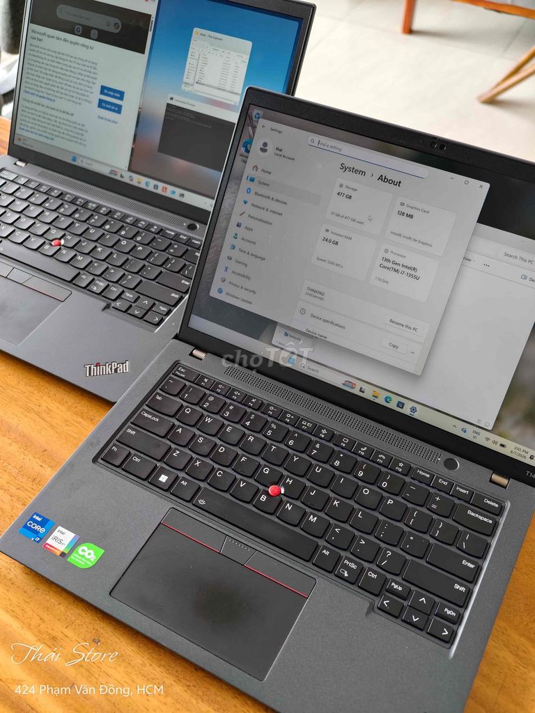 Lenovo ThinkPad T14 Gen 4 i7-1355U 24GB/512GB Xám. Mua bán Laptop tại Quận Bình Thạnh Tp Hồ Chí Minh được đăng bởi Thái Store hình 1