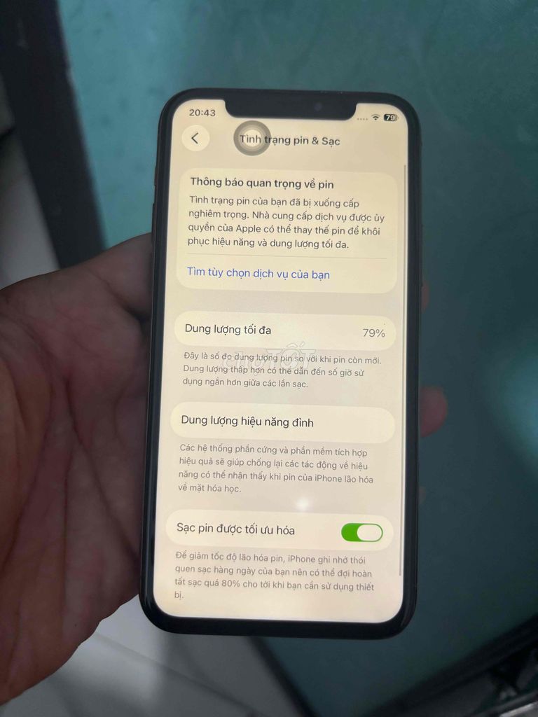 iPhone 11 Pro 64GB Vàng. Mua bán Điện thoại tại Thành phố Bà Rịa Bà Rịa - Vũng Tàu được đăng bởi thanh lý hình 1